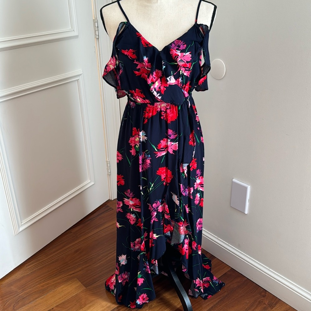 Express flower maxi dress